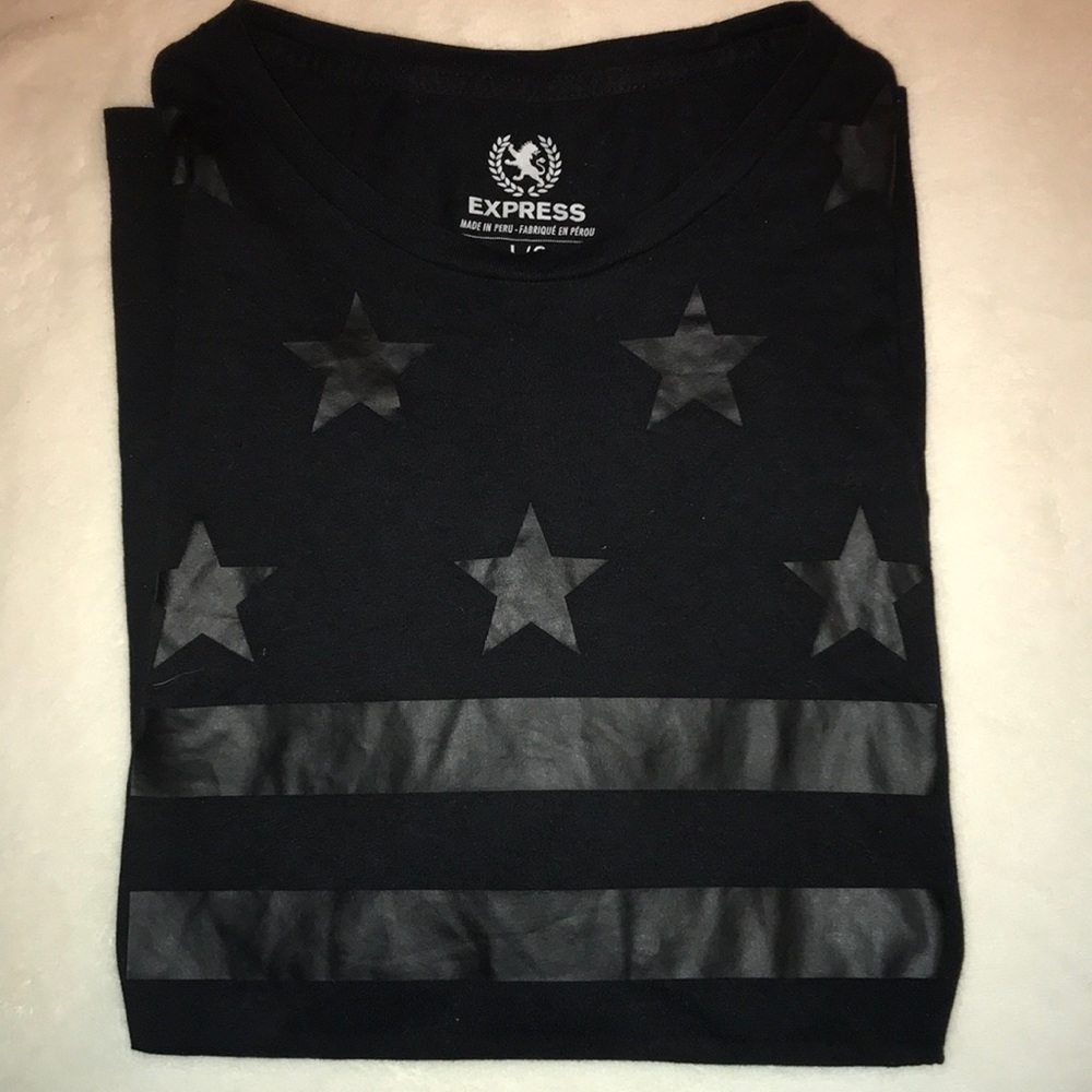 Express Men’s Graphic Tee/ Size Large/ Light Wear